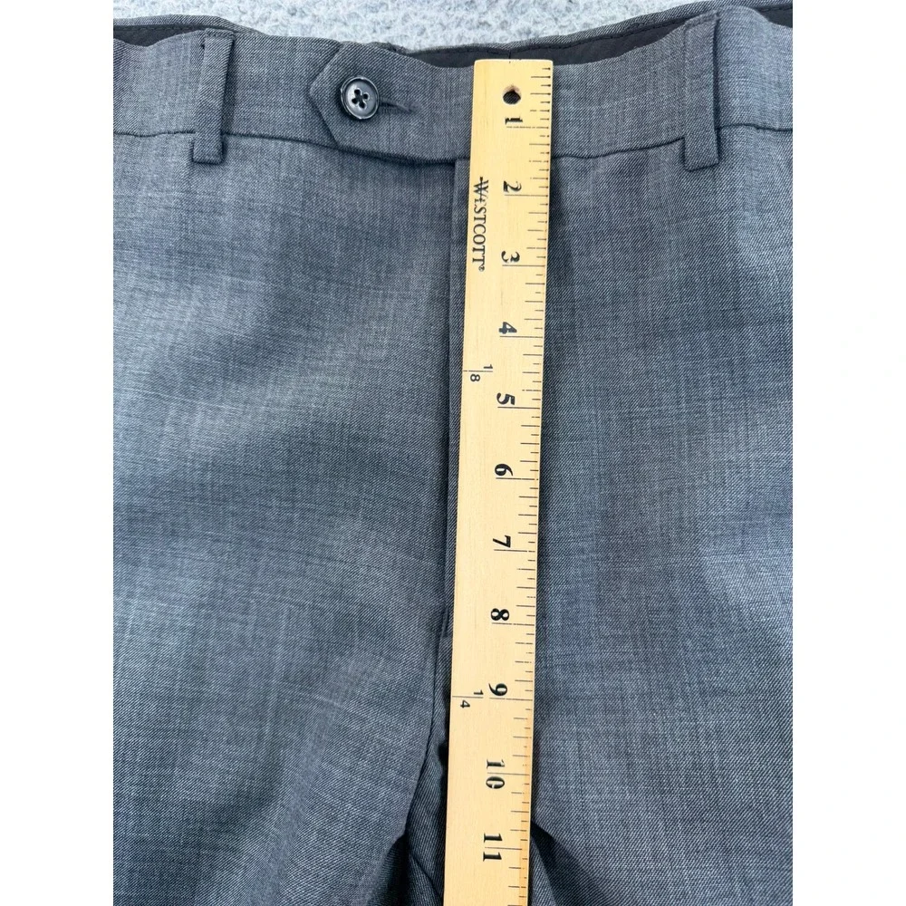 Lauren Ralph Lauren Ultraflex Men's Dress Pants 38x30 Grey Flat Front READ